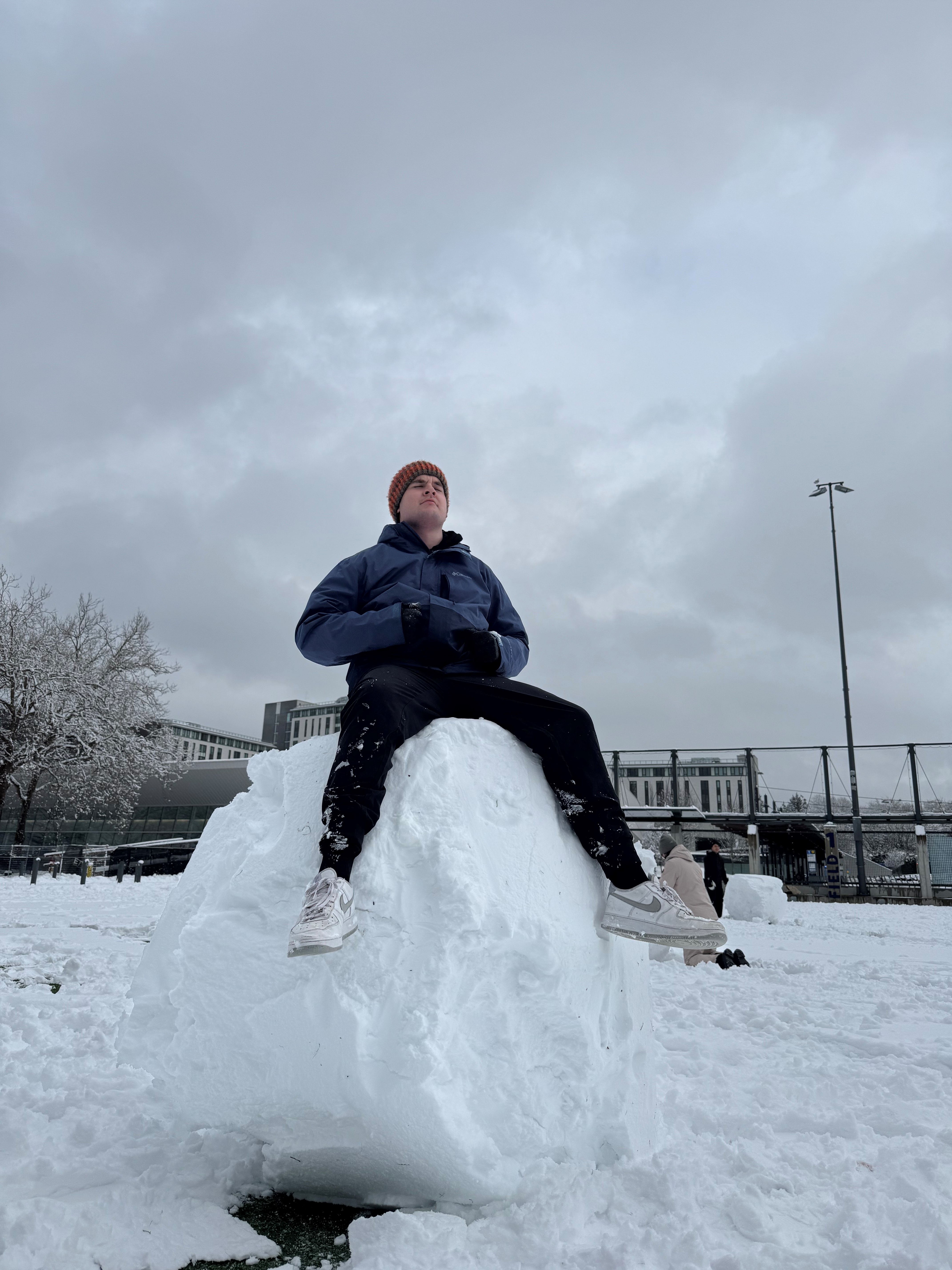 Exchange student Aidan Downey at UBC Vancouver