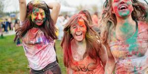 Holi at UBC (photo: Justin Lee/UBC Brand & Marketing)