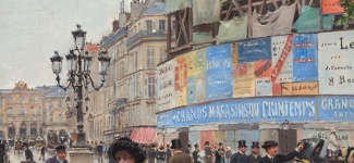 Painting by Jean Beraud, cropped