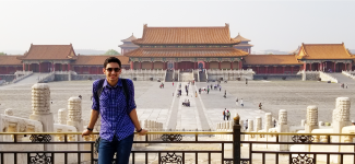 Parsa Shani in China's Forbidden City